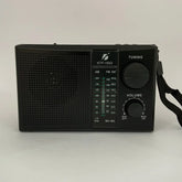 Radio Placa solar preto